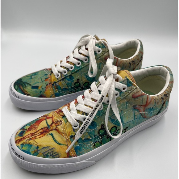 Shoes - Vans‎ x MOCA Judith F Baca Hitting The Wall Sneakers Mens 7 Womens 8.5 EU39